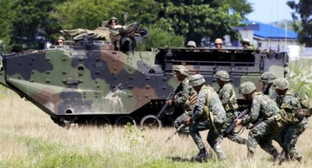 Pasukan AS di Filipina yang disebut membantu pasukan militer pemerintah melawan ISIS 