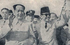 Bung Karno bersama Ketua Mao - wikimedia