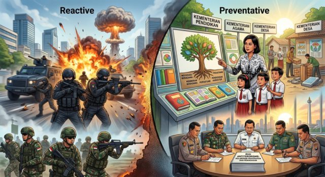 Ilustrasi terorisme