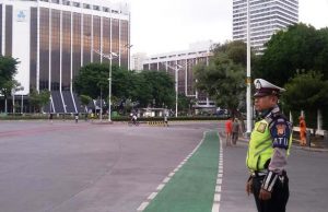 suasana penerapan PSBB DKI Jakarta