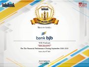 Tepat 59 Tahun, bank bjb Diganjar Penghargaan BUMD Terbaik 2020