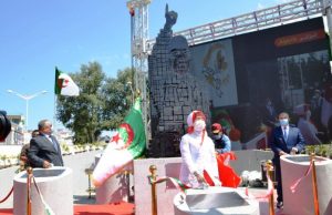 Persmian Monumen Soekarno di Algiers