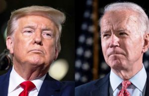 Joe Biden dan Donald Trump menuju Pilpres AS 2020