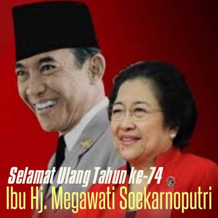 Ucapan kader PDIP kepada Ketua Umum PDIP Megawati Soekarnoputri (CAH)