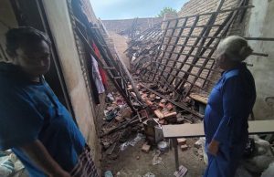 Salah satu rumah warga di Malang rusak akibat gempa (Ist)