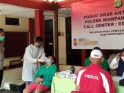 Warga Mampang dites antigen usai mudik lebaran 2021. (Ist)