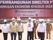 Si Penambang Uang Untuk Negara Groundbreaking Smelter Gresik