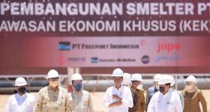 Groundbreaking Smelter Gresik