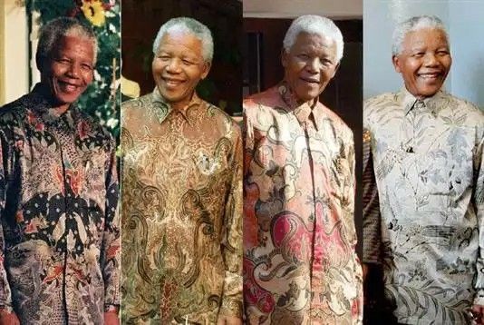 Batik Nelson Mandela