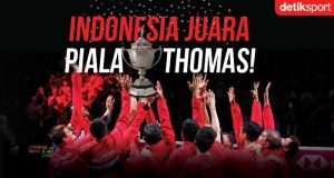 Indonesi Juara Piala Thomas (sumber foto: detik sport)