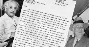 surat einstein kepada roosevelt