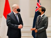 Presiden RI Joko Widodo dan PM Australia Scott Morisson, KTT G20 Roma Italy / istimewa