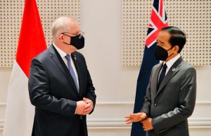 Presiden RI Joko Widodo dan PM Australia Scott Morisson, KTT G20 Roma Italy / istimewa