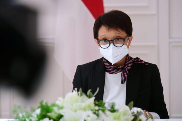 Menlu RI Retno Marsudi - KTT G20 Roma/ Istimewa