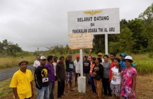 Lahan sengketa di Marefenfen - Dokumentasi masyarakat adat