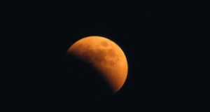 Partial lunar eclipse - futurecdn