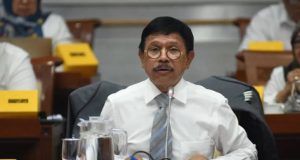 Menteri Komunikasi dan Informatika Johnny G. Plate