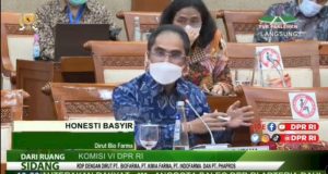 Direktur Utama Biofarma, Honesti Basyir - DPR-RI