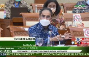 Direktur Utama Biofarma, Honesti Basyir - DPR-RI