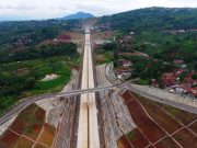 Pembangunan jalan tol Cisumdawu di tinjau dari udara - Pemprov Jabar