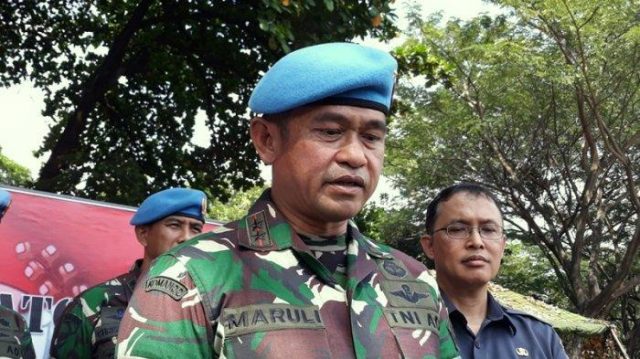 Komandan Paspampres (Pasukan Pengamanan Presiden) Mayjen TNI Maruli Simanjuntak - Tribun