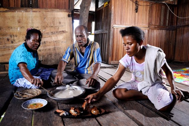 Papeda, salah satu makanan khas masyarakat Papua - Media9