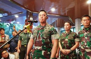 Panglima TNI Andika Perkasa saat masih menjadi Kepala Staf TNI Angkatan Darat (KSAD). Alinea.id.