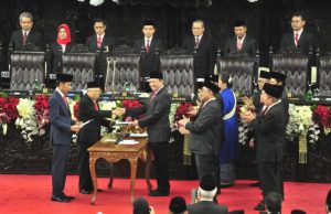 Pelantikan Presiden dan Wakil Presiden RI periode 2019-2024. www.presidenri.go.id