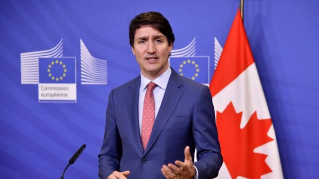 Perdana Menteri Kanada Justin Trudeau berpidato di Parlemen Eropa - RT