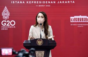 Juru Bicara Pemerintah dan Duta Adaptasi Kebiasaan Baru, dr. Reisa Broto Asmoro. - Biro Pers Setpres