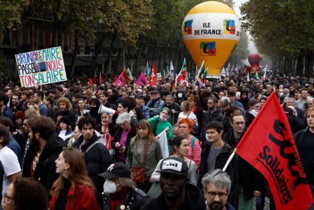 Ilustrasi, Pemogokan buruh di Prancis - Reuters