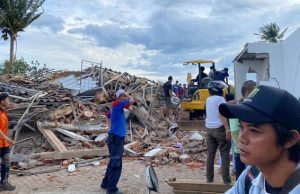 Gempa Cianjur tewaskan puluhan warga. (Detikcom/Siti Fatimah)