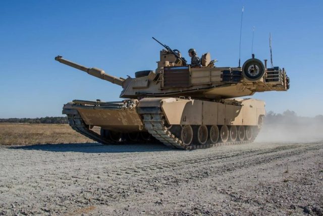 Ilustrasi, Tank Tempur AS M1 Abrams.