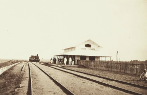 Peresmian Stasiun Tanggung, Semarang pada tahun 1867.