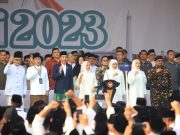 Apel Hari Santri Nasional 22 Oktober 2023 di Surabaya, Jawa Timur (Kemenag)