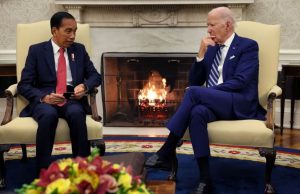 Pertemuan bilateral antara Presiden RI Joko Widodo dan Presiden Amerika Serikat Joe Biden, Selasa, (14/11) - Reuters