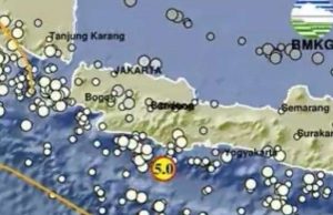 Gempa guncang wilayah Pangandaran 31 Desember 2023 dengan kekuatan 5.0 MMI - BMKG