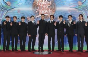 Grup K-pop Seventeen pada acara Golden Disc Awards ke-38 di Jakarta, 6 Januari 2024. - Golden Disc Awards