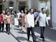 Presiden Joko Widodo bersama Sri Sultan Hamengkubuwono X di Keraton Yogyakarta, Foto Biropers Sekpres