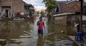 Banjir menggenangi sejumlah wilayah di Bandar Lampung dan Lampung Selatan sejak 24 Februari 2024 - Antara