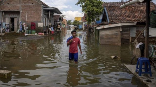 Banjir menggenangi sejumlah wilayah di Bandar Lampung dan Lampung Selatan sejak 24 Februari 2024 - Antara