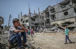 Kehancuran di Gaza, Palestina - EPA