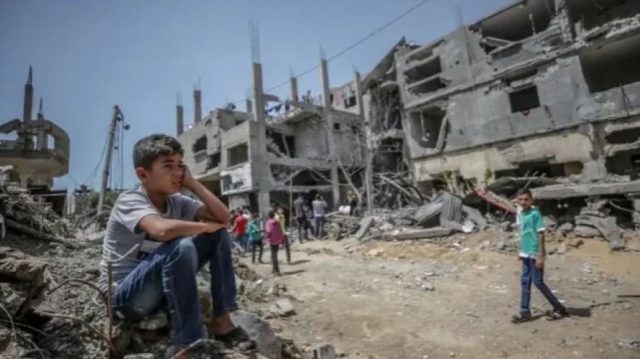 Kehancuran di Gaza, Palestina - EPA