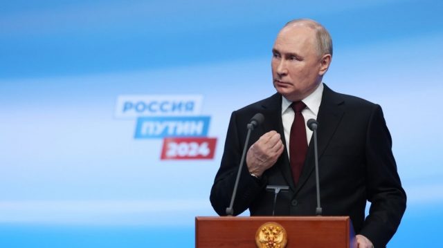 Vladimir Putin menang mutlak pada pemilihan presiden Rusia 2024 - Sputnik