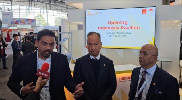 Paviliun Indonesia dalam pameran Hannover Messe 2024 - Detik