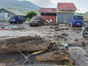 Banjir Lahar Dingin Gunung Marapi di Sumatera Barat