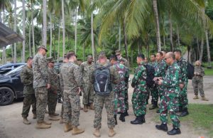 TNI Angkatan Laut bersama US Navy dan USMC mematangkan konsep Latihan Bersama Cooperation Afloat Readiness And Training 2024 (Latma CARAT 24) di Lampung.