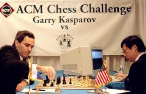 GM Garry Kasparov vs IBM Supercomputer Deep Blue, 1996.