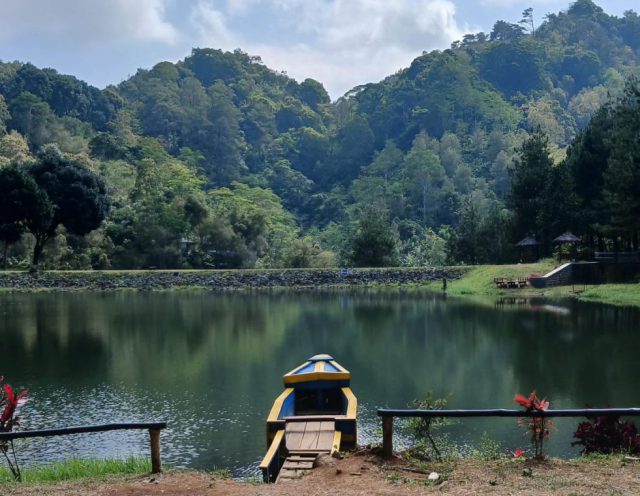 Situ Walukut, Kuningan, Jawa Barat. (Foto: Sulindo/Ulfa Nurfauziah)