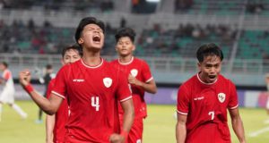 Garuda muda Indonesia dalam laga pembuka Piala AFF U-19 2024, Rabu (17/7) malam. (FOTO: PSSI)